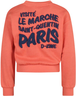 meisjes sweater Koraal - 176