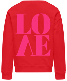 meisjes sweater Rood - 146-152