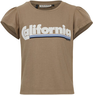 Meisjes t-shirt - Aarde - Maat 164