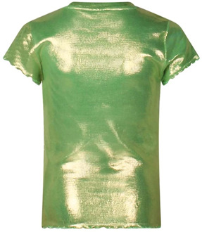 meisjes t-shirt Appel groen - 152-158
