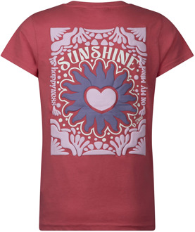 meisjes t-shirt Cerise - 140-146
