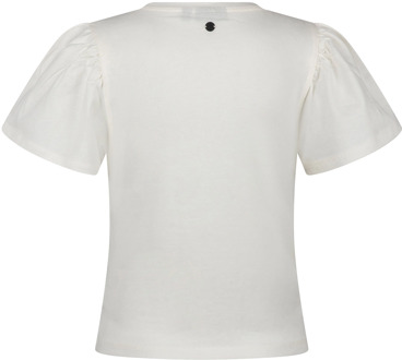 meisjes t-shirt Creme - 140-146