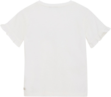 meisjes t-shirt Ecru - 104
