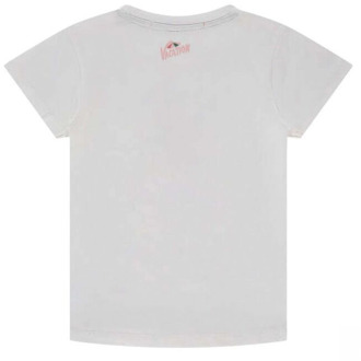 meisjes t-shirt Ecru - 104