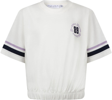 meisjes t-shirt Ecru - 116-122