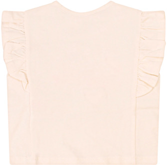 meisjes t-shirt Ecru - 86