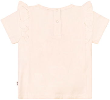 meisjes t-shirt Ecru - 86