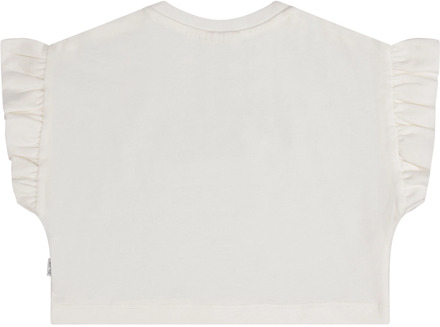 meisjes t-shirt Ecru - 86