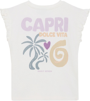 meisjes t-shirt Ecru - 98