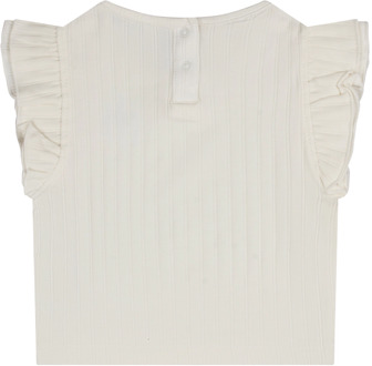 meisjes t-shirt Ecru - 98