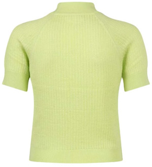 meisjes t-shirt Fel geel - 164-170