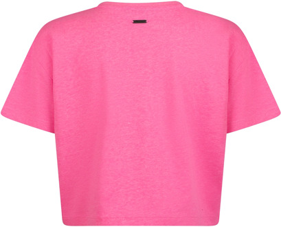 meisjes t-shirt Fel rose - 152-158