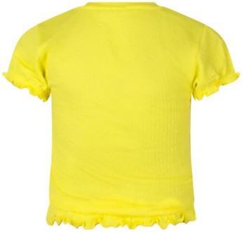 meisjes t-shirt Geel - 104-110