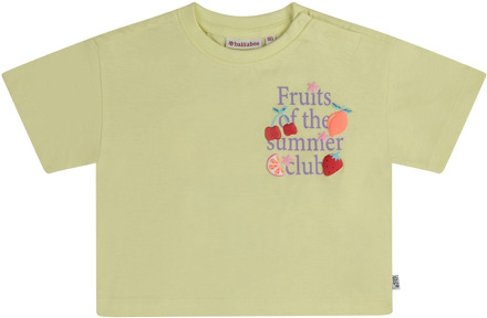 meisjes t-shirt Geel - 92