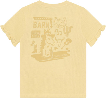 meisjes t-shirt Geel - 98