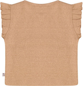 meisjes t-shirt Goud - 80