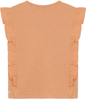 meisjes t-shirt Koraal - 110