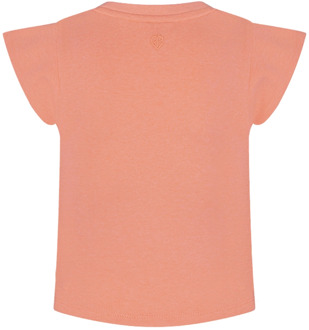 meisjes t-shirt Koraal - 116-122