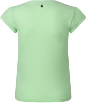 meisjes t-shirt Licht groen - 116-122