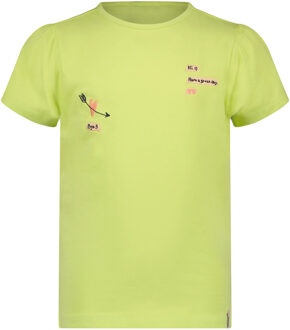 meisjes t-shirt Licht groen - 146-152