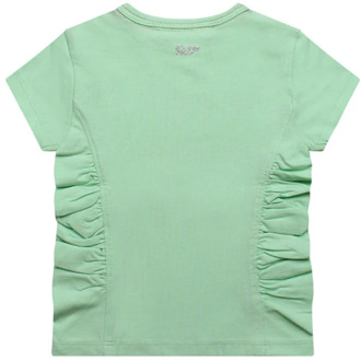 meisjes t-shirt Licht groen - 68