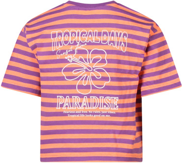 meisjes t-shirt Lila - 164-170