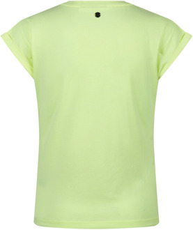 meisjes t-shirt Lime - 104-110