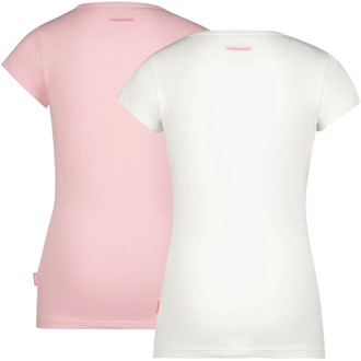 meisjes t-shirt Meerkleurig - 110-116