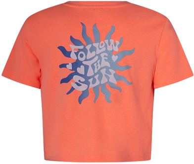 meisjes t-shirt Oranje - 164-170