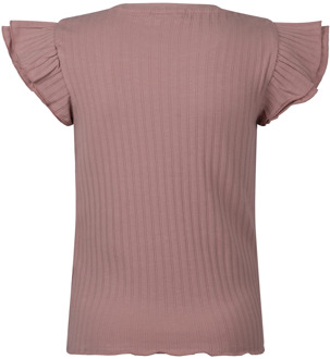 meisjes t-shirt Oud rose - 104-110