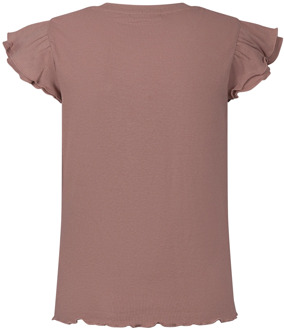 meisjes t-shirt Oud rose - 104-110