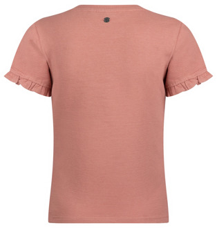 meisjes t-shirt Oud rose - 128-134
