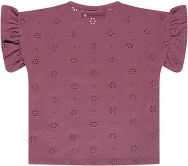 meisjes t-shirt Paars - 128
