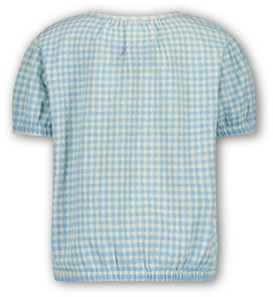 meisjes t-shirt Pastel blue - 110