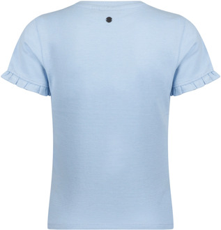 meisjes t-shirt Pastel blue - 116-122