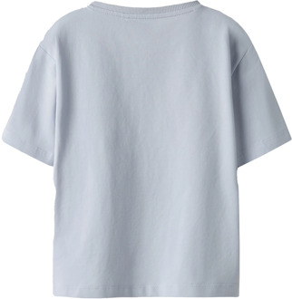 meisjes t-shirt Pastel blue - 92