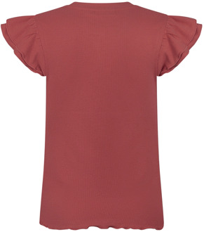 meisjes t-shirt Rood - 116-122