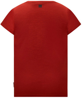 meisjes t-shirt Rood - 116