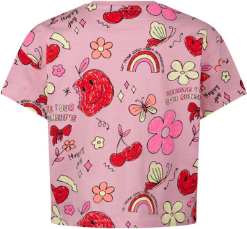 meisjes t-shirt Rose - 116-122