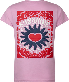 meisjes t-shirt Rose - 128-134