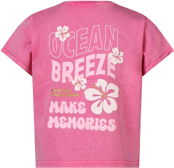 meisjes t-shirt Rose - 140-146