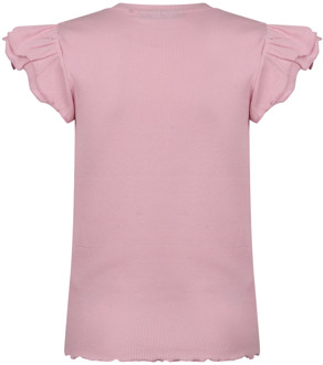 meisjes t-shirt Rose - 140-146