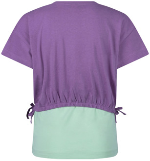 meisjes t-shirt Violet - 104-110