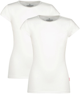 meisjes t-shirt Wit - 146-152