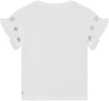 meisjes t-shirt Wit - 98