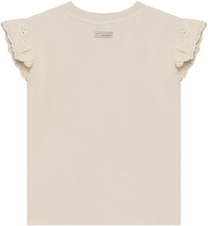 meisjes t-shirt Zand - 134
