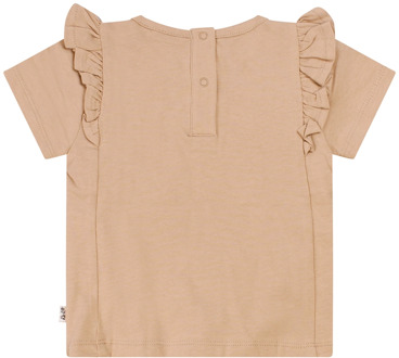 meisjes t-shirt Zand - 86