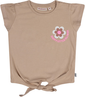 meisjes t-shirt Zand - 92