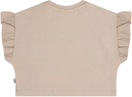 meisjes t-shirt Zand - 92