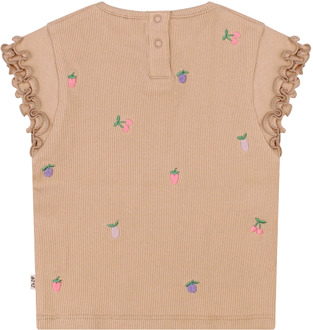 meisjes t-shirt Zand - 92